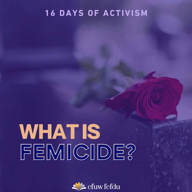 16 Days Photo 5_What is Femicide