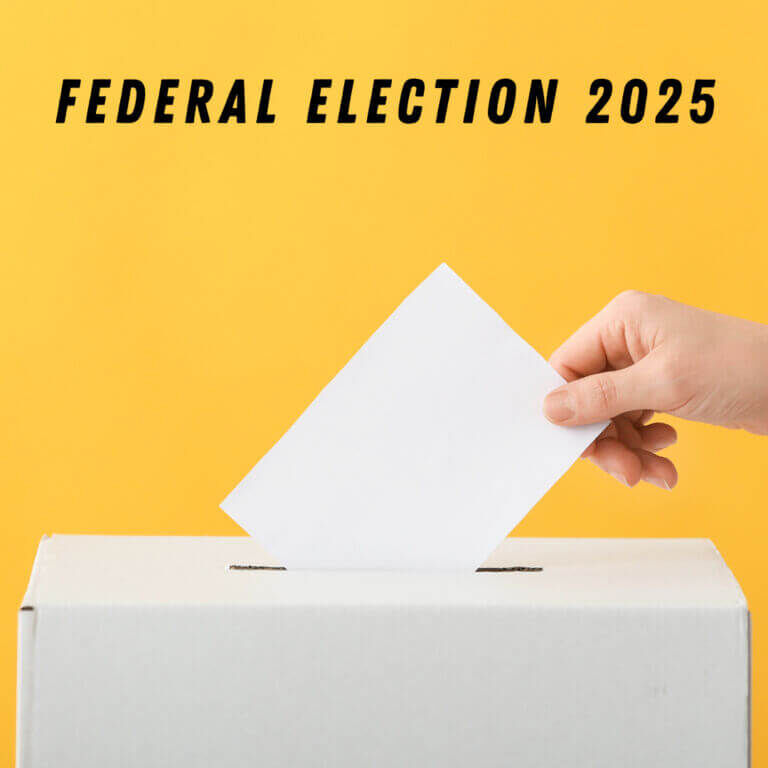 Election 2025 Banner (1080 x 1080 px)